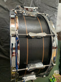 British drum company - Black 6.5 x 14 excellent Merlin