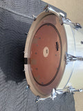 Yamaha Absolute Hybrid Maple Polar White Drum Set USED but EXCELLENT 10 12 14 20