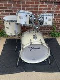 Yamaha Absolute Hybrid Maple Polar White Drum Set USED but EXCELLENT 10 12 14 20