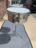 Ludwig vintage timbales size 13” and 14” complete with stand