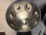 Handpan 9 notes D Minor 432 Hz NEW with bag and stand