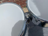 Ludwig vintage timbales size 13” and 14” complete with stand