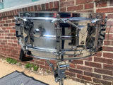 Sonor D 454 Made in Germany snare drum ferro manganese 5 by 14