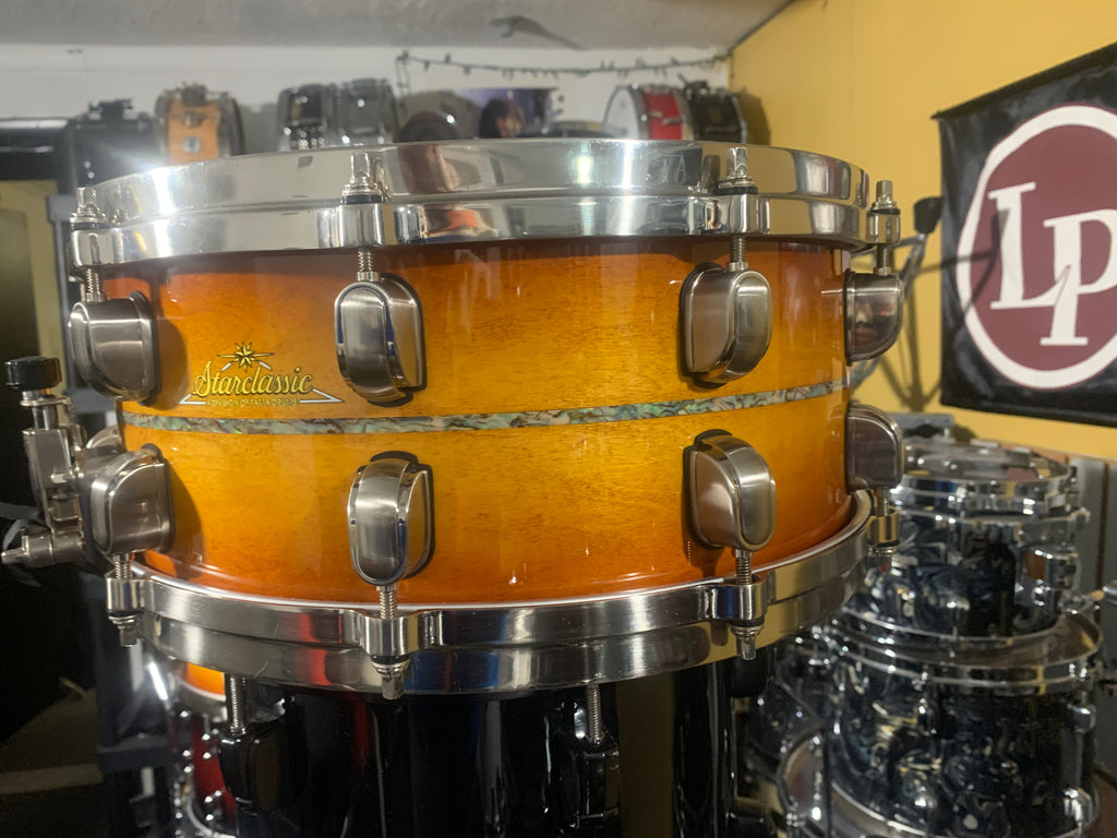 Tama G maple 6.5 by 14 snare drum made in Japan - excellent