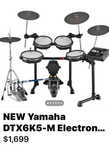 Yamaha dtx 6k5m CUSTOM VERSION