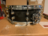 Pearl Hybrid exotic- Black snare drum 5” x 14” HEP1450 Excellent