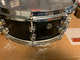 Pearl Hybrid exotic- Black snare drum 5” x 14” HEP1450 Excellent