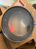 Pearl Hybrid exotic- Black snare drum 5” x 14” HEP1450 Excellent