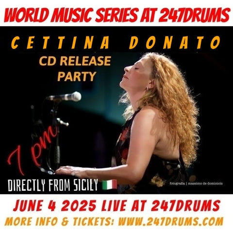 Cettina Donato New Cd Release LIVE PERFORMANCE 06/04/25