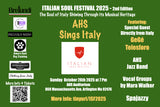Italian Soul Festival 2025: AHS SINGS ITALY!