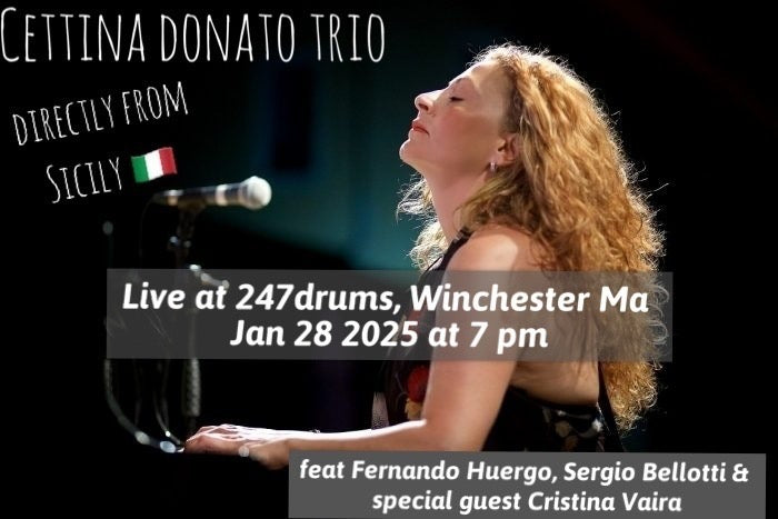 Cettina Donato Trio+ Special Guest LIVE PERFORMANCE 01/28/25