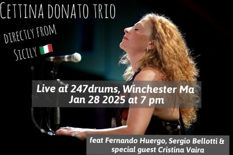 Cettina Donato Trio+ Special Guest LIVE PERFORMANCE 01/28/25