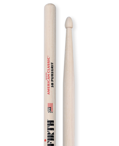 Vic Firth Puregrit drum stick 5 B - 12 pairs for $109.99 ($86 savings) Plus a FREE pack of Moon Gels!