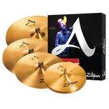 Zildjian A Avedis Cymbal Set+ Free Crash 18" + Heads or Sticks or More Bonus Items Zildjian A391