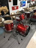 Sonor Safari Special Edition Shell Pack - Red Galaxy Sparkle - ($280.00 savings!!!)