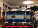 Slingerland (60's)  Student Model Maple Snare Drum 14x5.5  - Blue/Silver Duco - 6 lug