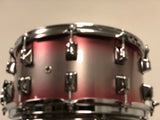 Taye Studio Maple 14x7 Snare Drum - Silver/Magenta burst - 2019 NAMM Show Demo!