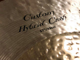 Zildjian K Custom Hybrid Crash Cymbal 17 - 1314 grams