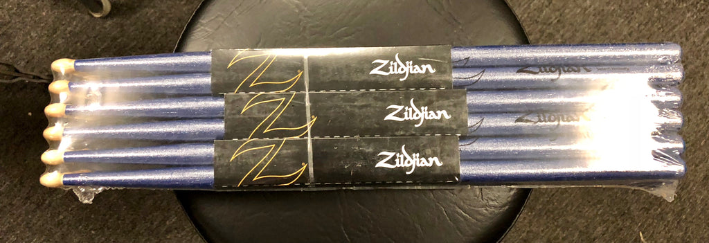 Zildjian Drum Sticks - 5A - Chroma Blue