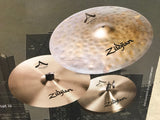 A Series Zildjian City Pack cymbal set - 12" New Beats, 14" A Fast Crash, 18” A Zildjian Uptown Ride