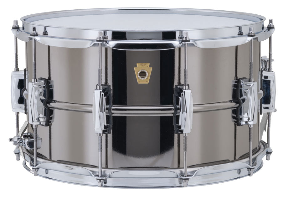 Ludwig Supraphonic Black Beauty Brass Shell Snare Drum 5X14" - made in the USA!