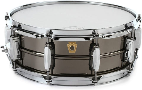 Ludwig Black Beauty Snare Drum 5" x 14" - LB416 - $699.00 - made in the USA