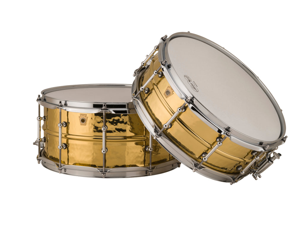 Ludwig Hammered Brass LB420BKT 5x14" or LB422BKT 6.5x14" - made in the USA!