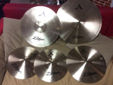 Zildjian A Avedis Cymbal Set+ Free Crash 18" + Heads or Sticks or More Bonus Items Zildjian A391