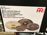 Meinl Cymbals - Mike Johnston Byzance Cymbal Box Set Free 18" Byzance - Extra Dry Thin Crash - HUGE SAVINGS of {$1,632.03}