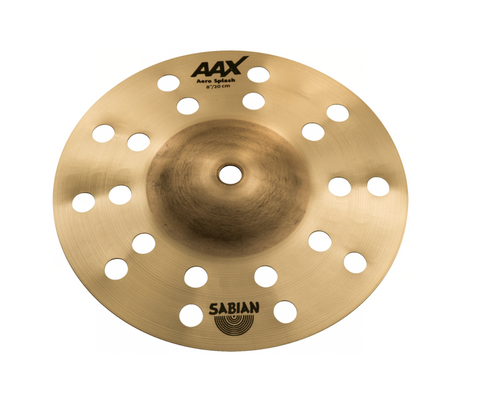 SABIAN 8” AAX Aero Splash Cymbal-- VIDEO !