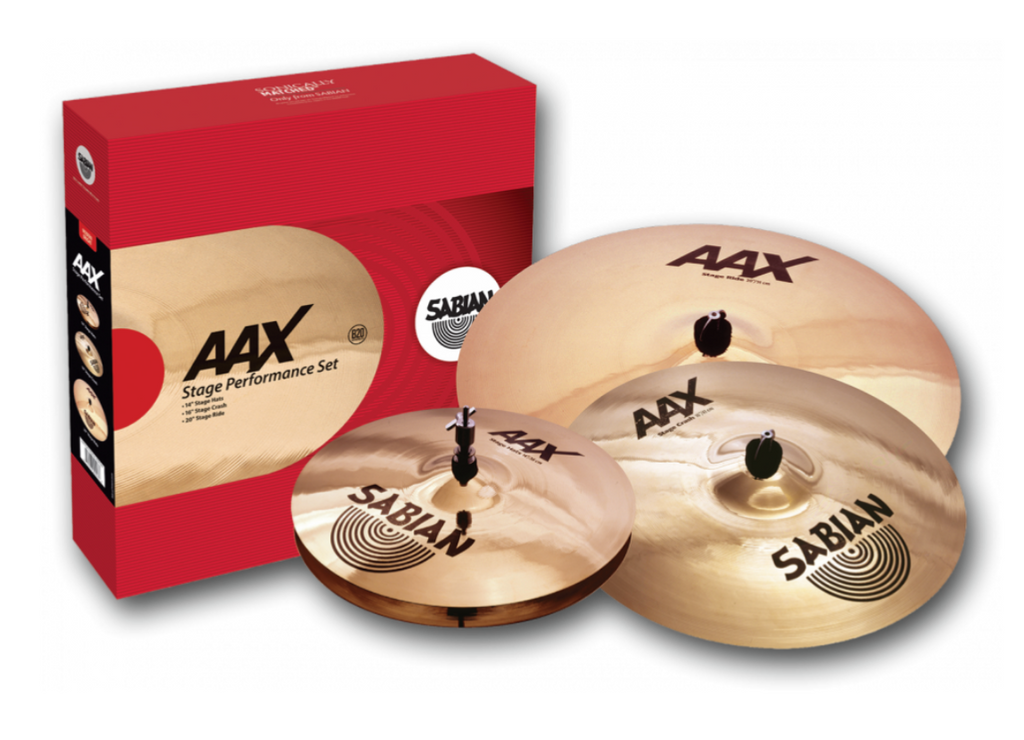 SABIAN AAX Stage Performance CYMBAL Set Catalog Id 25005X 247drums