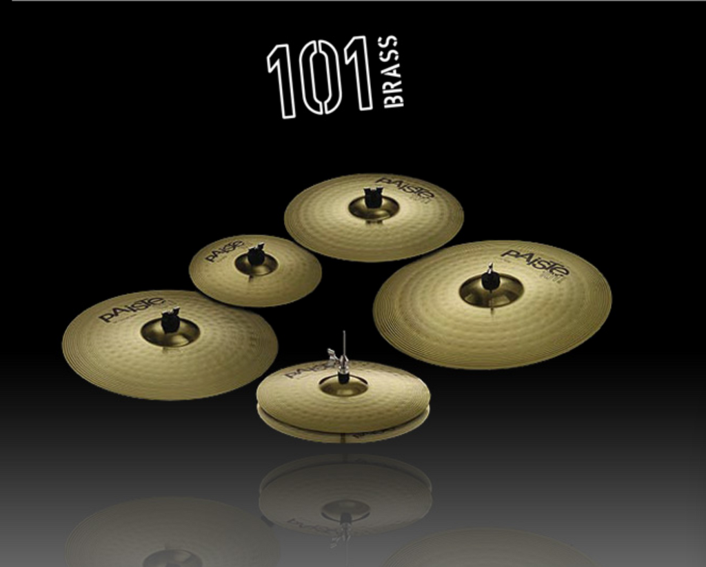 PASITE 101 BRASS ESSENTIAL CYMBAL SET (13/18) CY000014ES13