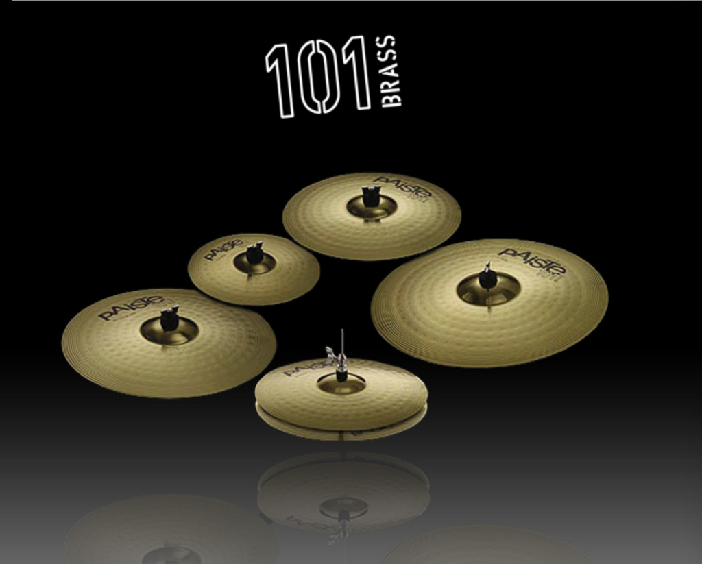 PAISTE 101 BRASS UNIVERSAL CYMBAL SET 14 16 20 CY000014USET