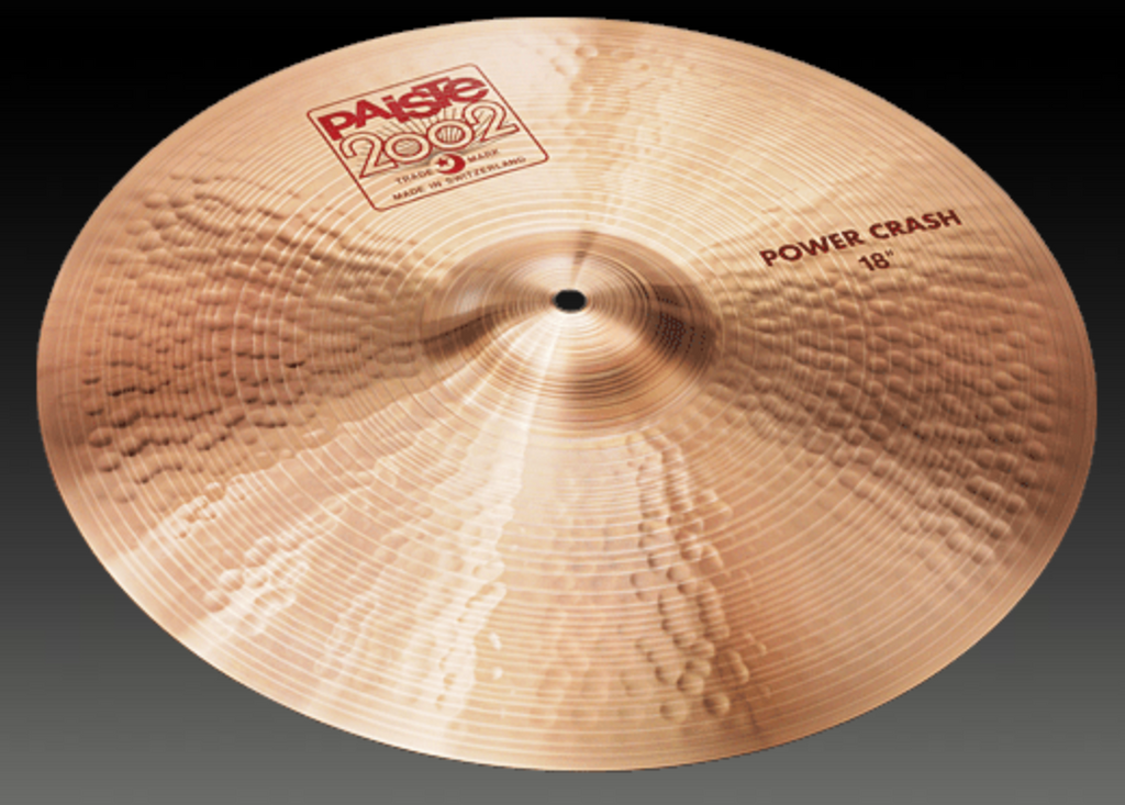 PAISTE 16 2002 POWER CRASH CYMBAL CY0001063016 – 247drums