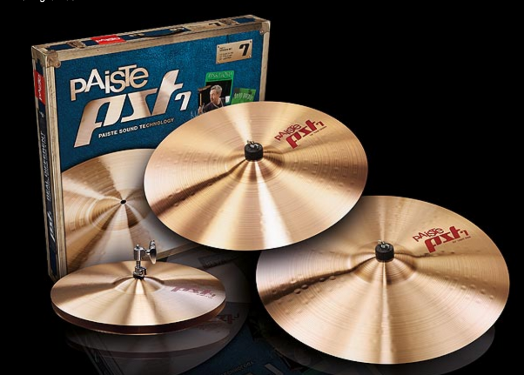 PAISTE PST 7 LIGHT/SESSION CYMBAL SET 14/16/20 CY000170SSET