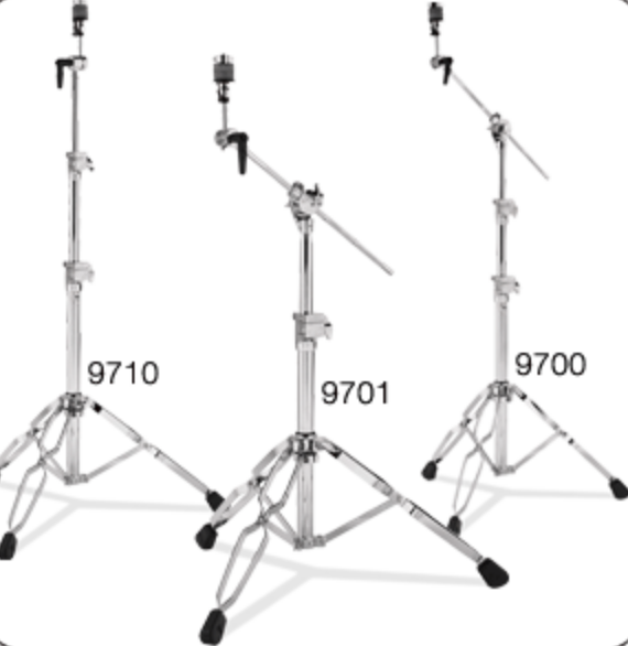DW 9000 SERIES HEAVY DUTY STRAIGHT-BOOM CYMBAL STAND DWCP9700