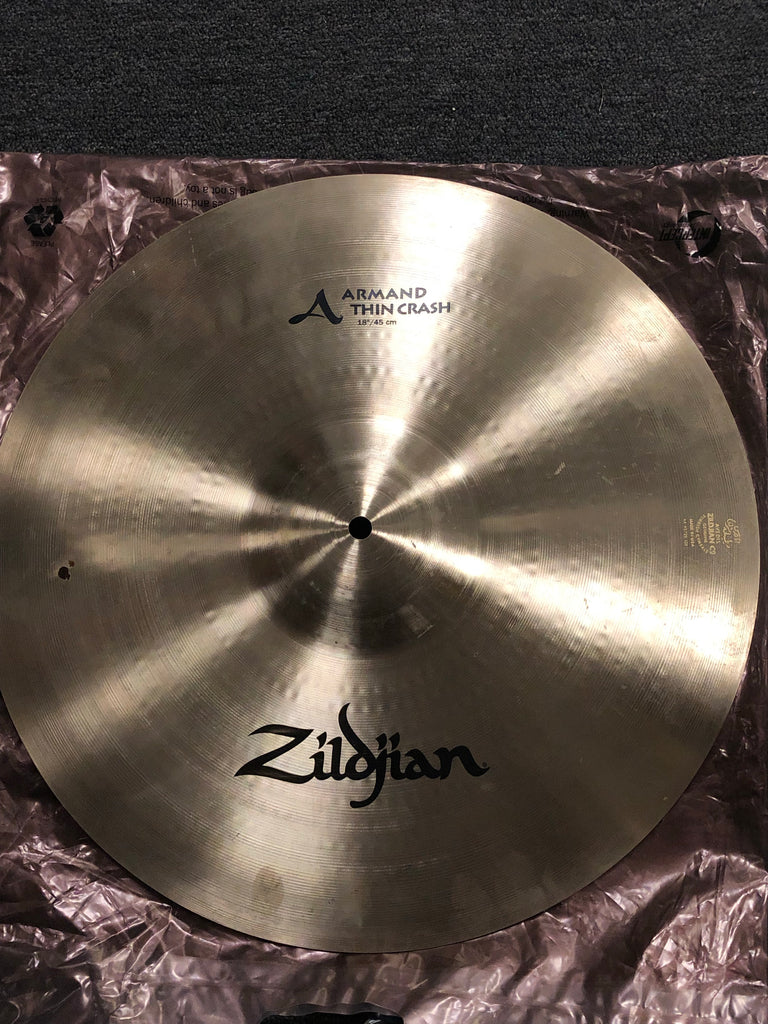 Zildjian Armand Thin Crash Cymbal - 18” - 1226 grams - Used