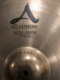 Zildjian A Custom Rezo Crash Cymbal - 18” - 1501 grams - Used