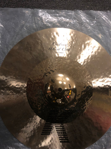 Zildjian K Custom Hybrid Crash Cymbal - 17” - 1314 grams - New