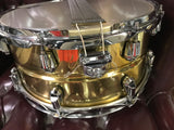 Yamaha Brass MADE JAPAN 6.5 by 13” snare drum - WITH VIDEO