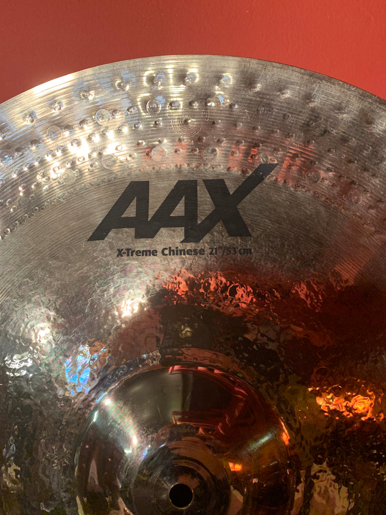 Sabian AAX Brilliant XTREME 21” Chinese x-Treme Cymbal for drum set RARE disc model