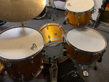 Sakae triology be bop drum set maple poplar 18 12 14 and 6.5 x 14 snare TRADES WELCOME