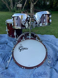 Gretsch USA custom Satin Walnut 10” 12” 14” 20” drum set - 4 Pc TRADES WELCOME