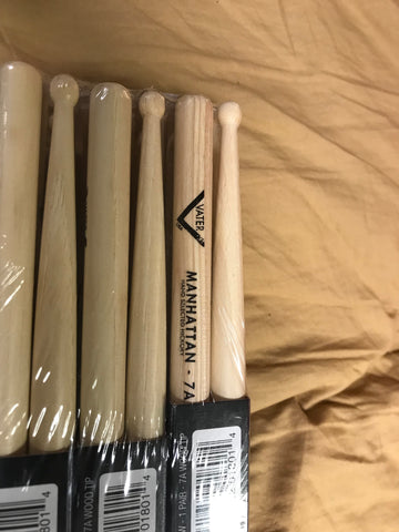 12 Pairs Vater 7a Manhattan Sticks Gets FREE SH and FREE MOONGEL – 247drums