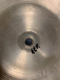 Zildjian vintage crash cymbal 18” 1533 grams usa made used