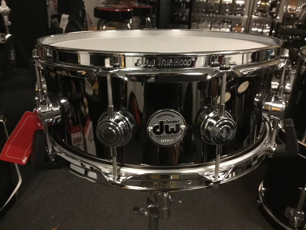 DW Collector’s Series Snare Drum 14x5.5 Black Nickel Over Brass Made in USA