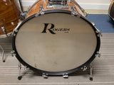 Rogers USA power tone 3 pc rock drum set Vintage powertone 24 13 18
