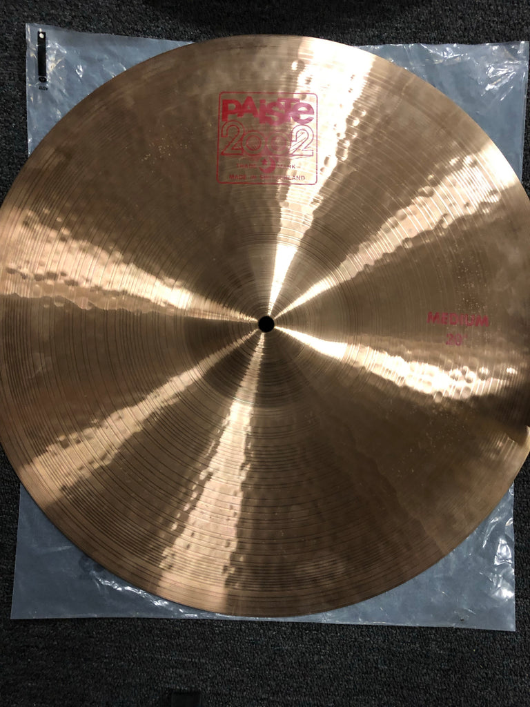 Paiste 2002 Ride Cymbal - 20” - 2011 grams - New
