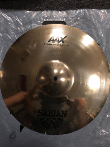 Sabian AAX X-Plosion Fast Crash Cymbal - 16” - 824 grams - New