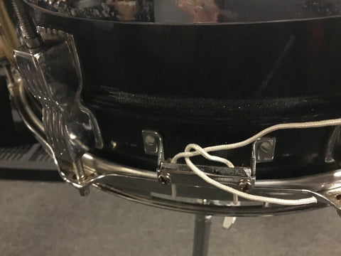 Used Ludwig Black Galaxy Snare Drum 14x5 - WITH VIDEO – 247drums